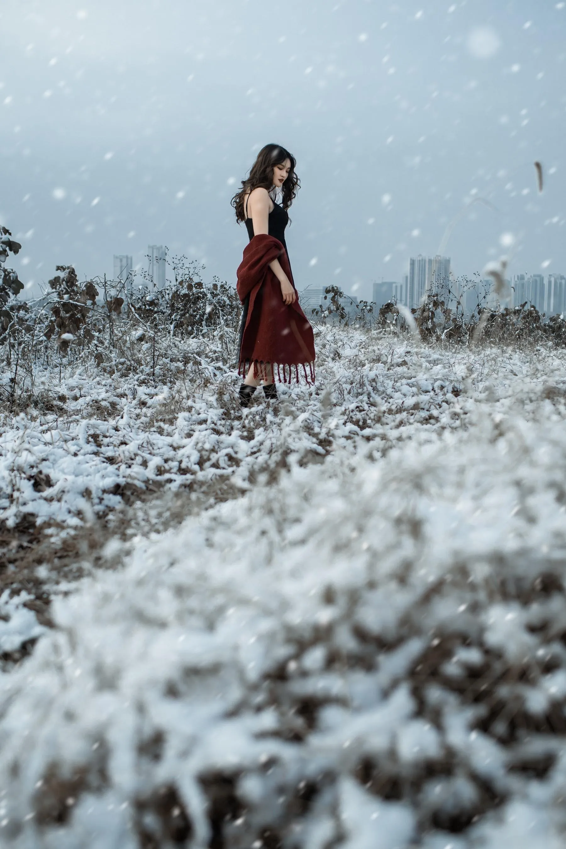 [YITUYU艺图语]2021.12.29 THE SNOW CITY 翠花儿 [23P]插图7